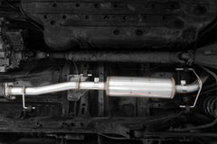 MBRP Exhaust 04-23 Toyota 4Runner 11-16 Toyota Land Cruiser Prado Armor Lite Aluminized Steel 2.5 Inch Cat-Back High Clearance Turn Down Single Rear Exit MBRP Exhaust System S5343AL