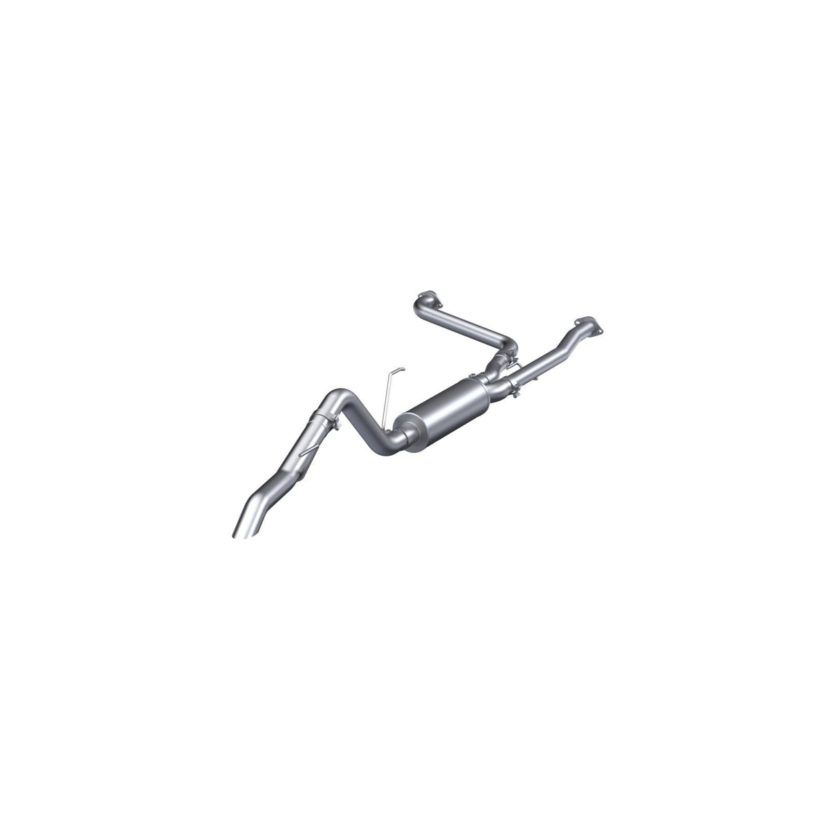 MBRP Exhaust 2022-Up Nissan Frontier 3.8L Turn Down T304 2.5 Inch Cat-Back 3 Inch Single High Clearance Rear Exit Armor Pro Series MBRP S5409304