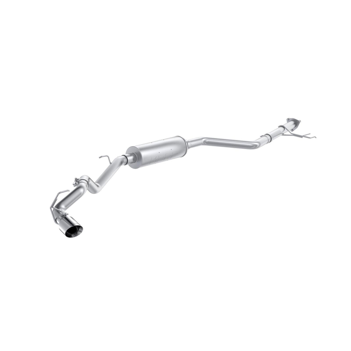 MBRP Exhaust 2.5 inch Cat-Back Single Side 17-20 Honda Ridgeline T304 Stainless Steel MBRP S5900304