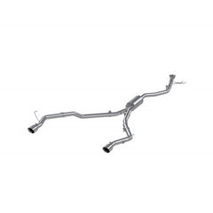 MBRP Exhaust Aluminized Steel 2.5 Inch Cat-Back Dual Split Rear Exit 2021-Up Honda Ridgeline 3.5L MBRP S5901AL