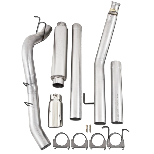 MBRP Exhaust S6100AL 4in. Turbo Back; Single Side (94-97 Hanger HG6100 req.); AL