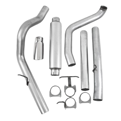 MBRP Exhaust S6200AL 4in. Turbo Back; Single Side Exit; AL