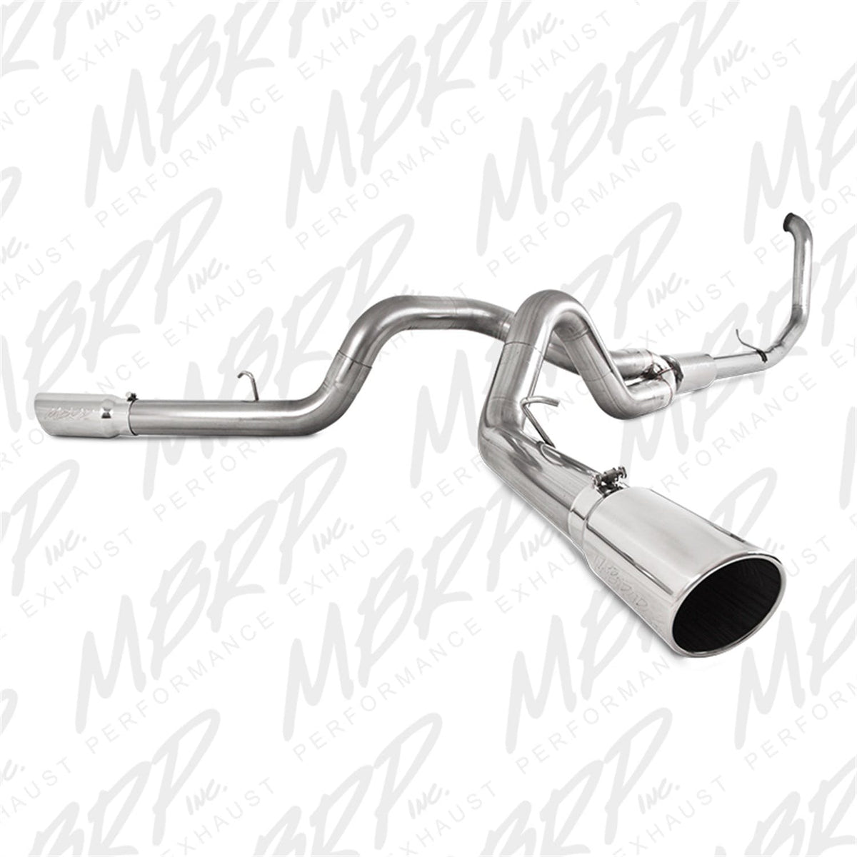 MBRP Exhaust S6202409 4in. Turbo Back; Cool Duals™; T409