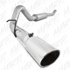 MBRP Exhaust S6206AL 4in. Turbo Back; Single Side (Stock Cat) Exit; AL