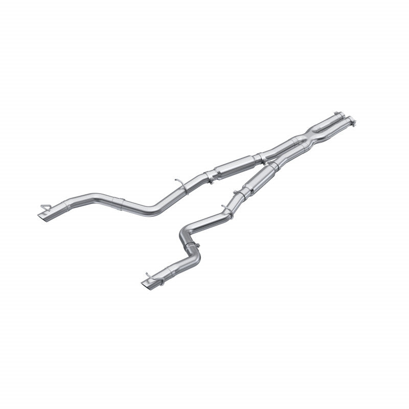 MBRP Exhaust 2015-2016 Dodge/ Chrysler Charger/ 300 5.7L T304 Stainless Steel 3 Inch Cat-Back Dual Rear Exit Street Profile MBRP S7119304