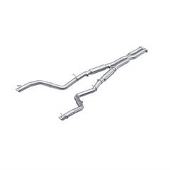 MBRP Exhaust 2015-2016 Dodge/ Chrysler Charger/ 300 5.7L Aluminized Steel 3 Inch Cat-Back Dual Rear Exit Street Profile MBRP S7119AL