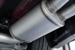 MBRP Exhaust 18-Up Ford Mustang GT 5.0L T304 Stainless Steel 3 Inch Cat-Back Dual Rear with Quad Carbon Fiber Tips Street Version MBRP S72053CF