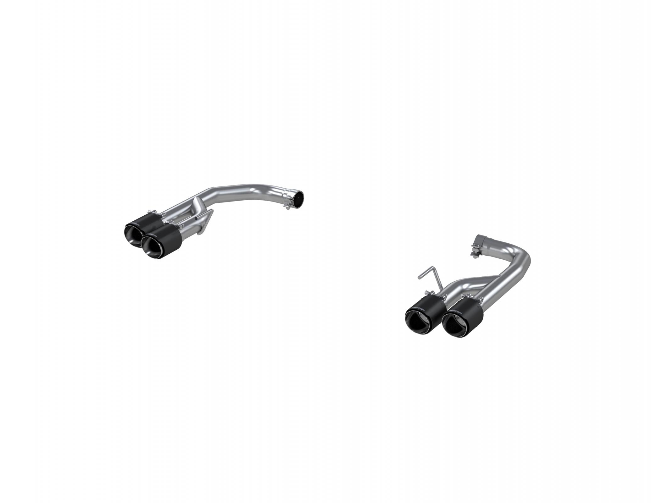 MBRP Exhaust 2018-Up Ford Mustang GT 5.0L T304 Stainless Steel 2.5 Inch Axle-Back with Quad Carbon Fiber Tips MBRP S72113CF