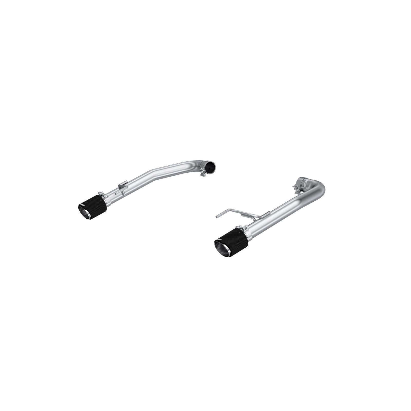 MBRP Exhaust 2015-2017 Ford Mustang GT 5.0L, T305 Stainless Steel 2.5 Inch Axle-Back with Carbon Fiber Tips, MBRP S72763CF