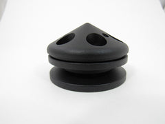 Racing Power Company R9487BK Aluminum alternator pulley/nose v-belt - black