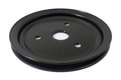 Racing Power Company R9602BK Pulley crank 1-groove sb chevy swp - black