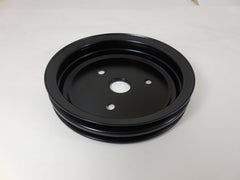 Racing Power Company R9603BK Pulley crank 2-groove sb chevy swp