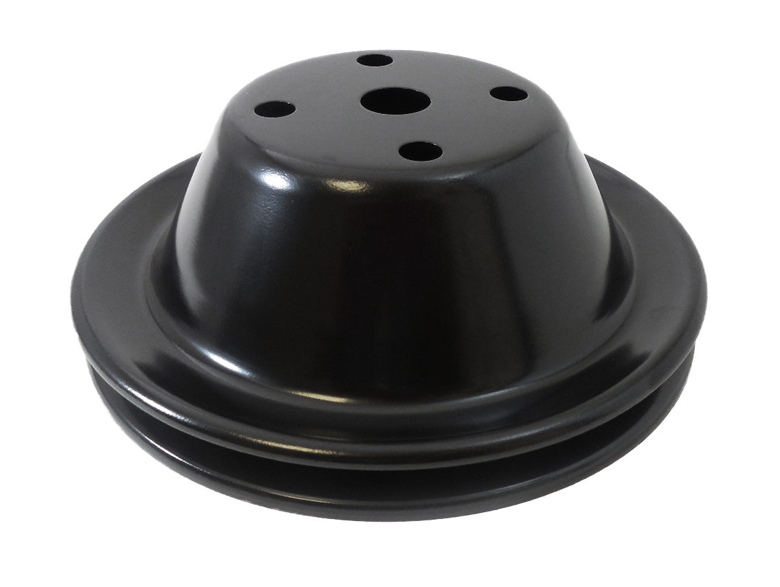 Racing Power Company R9604BK Pulley water pump 1-groove sb chevy lwp - black