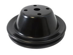 Racing Power Company R9604BK Pulley water pump 1-groove sb chevy lwp - black