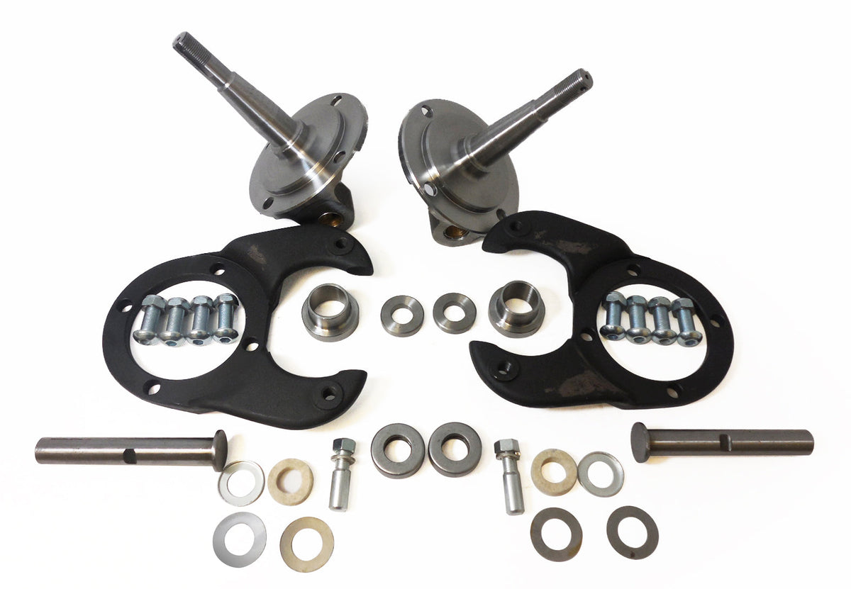 Racing Power Company R9803KIT 1928-48 ford spindle kit w/king pins - natural