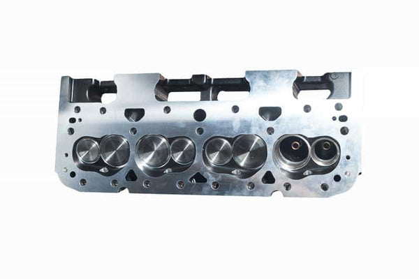 ProMaxx Performance Products Cylinder Heads Maxx SBC 200 Straight Plug Hand Blended 2.02/1.6/64cc Assembled with .700 Solid Roller (Pair) 9200SR