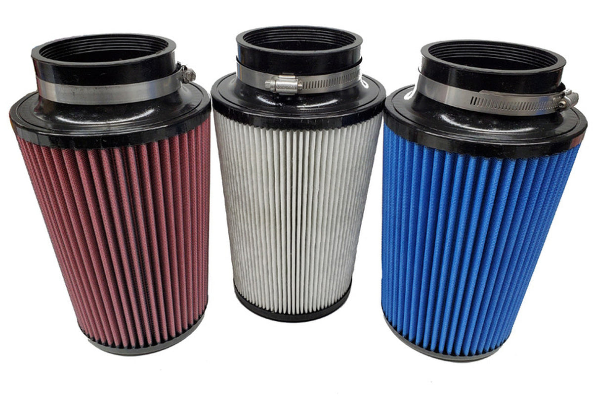 S&B Filters Power Stack Air Filter 4.5x9 Inch Red Oil  SBAF459-R-BKJF
