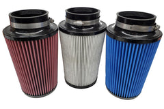 S&B Filters Power Stack Air Filter 4.5x9 Inch Red Oil  SBAF459-R-BKJF