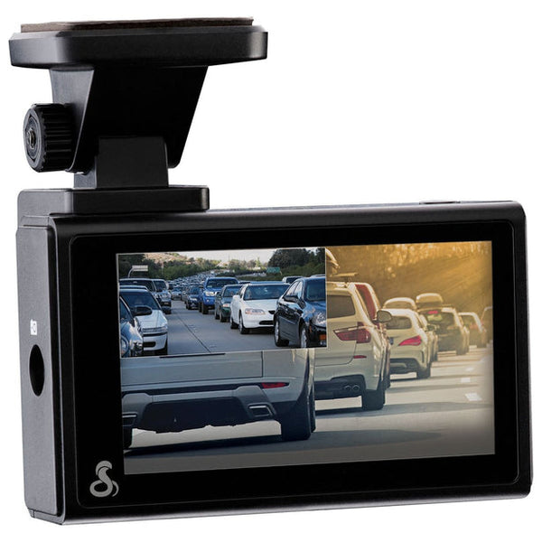 COBRA Dual-View Smart Dash Cam SC200D