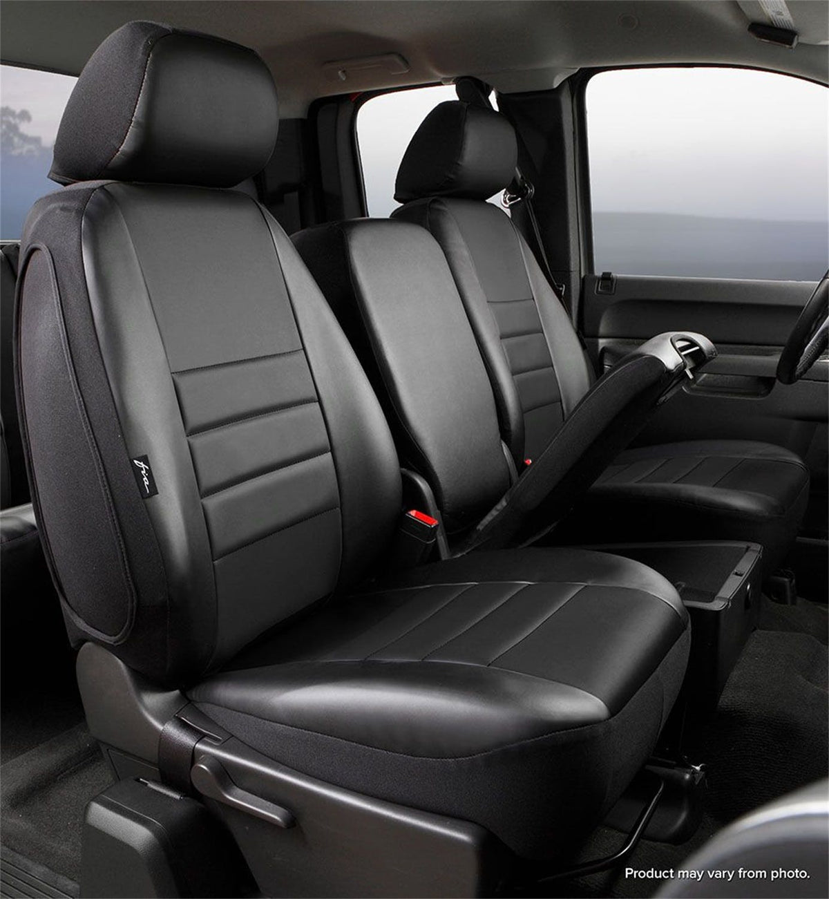 Fia SL69-17 BLK/BLK SL Front 40/20/40 Seat Cover Blk/Blk