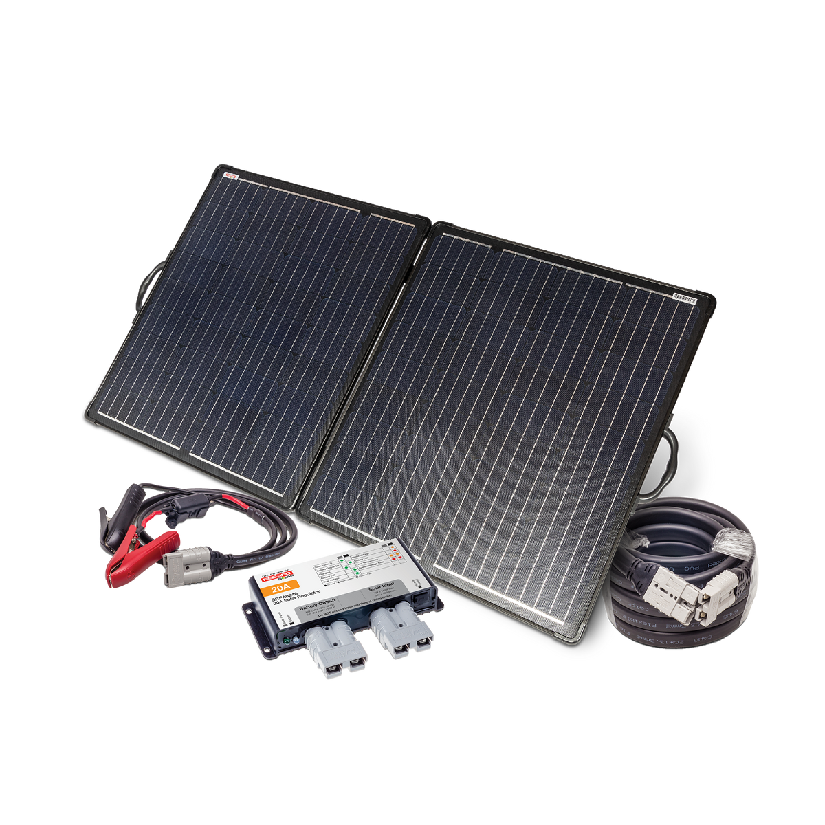 REDARC 200W Monocrystalline Portable Folding Solar Panel Kit SPFP1200-K