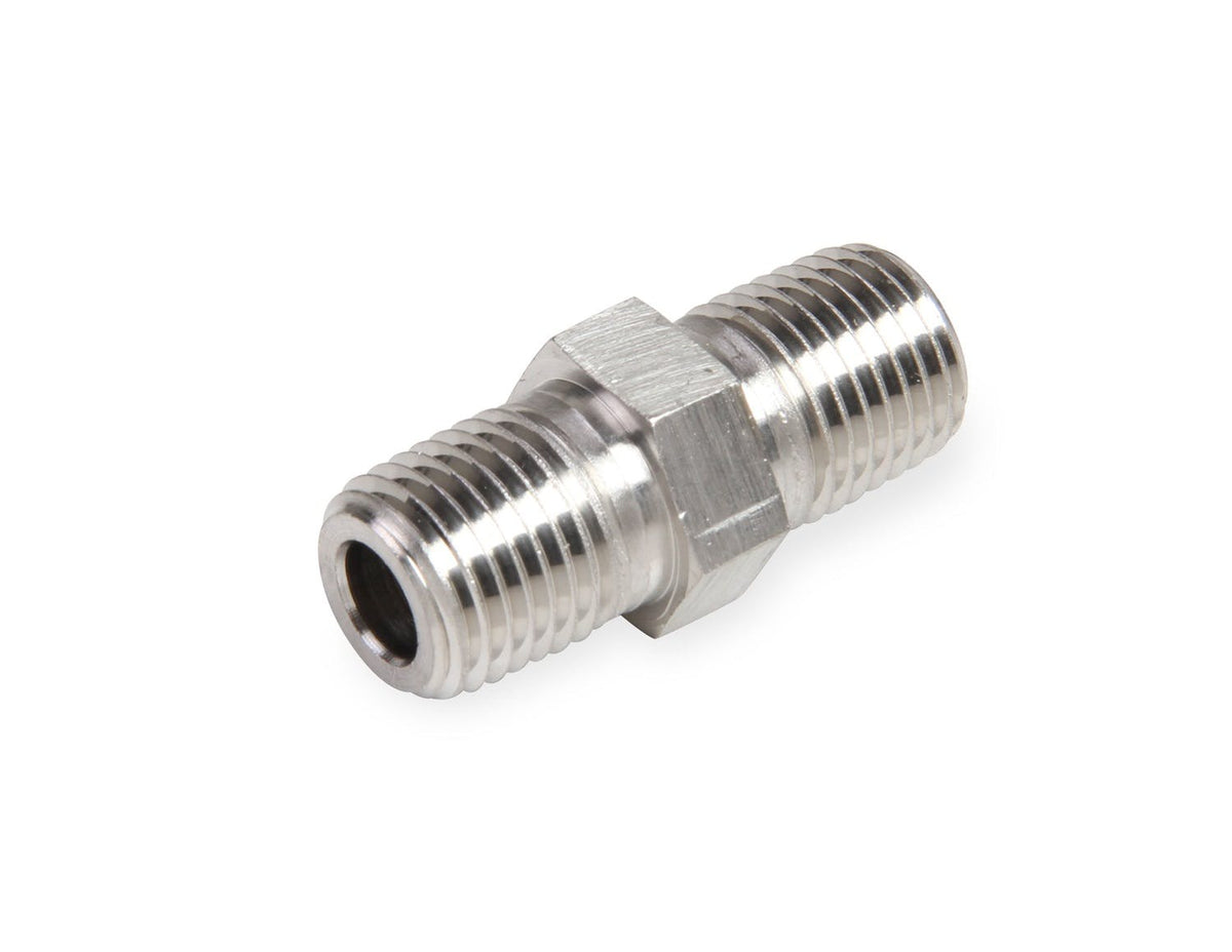 Earl's Performance Plumbing SS991101ERL 1/8 NPT NIPPLE  STAINLESS STEEL