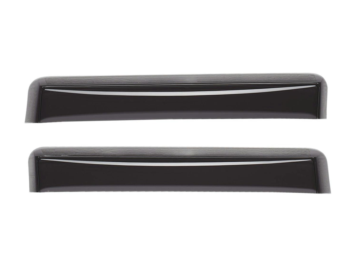 WeatherTech 81272 Rear Side Window Deflectors Dark Smoke