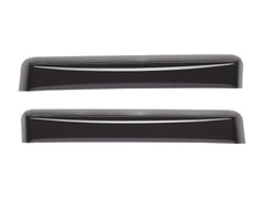 WeatherTech 81831 Rear Side Window Deflectors Dark Smoke