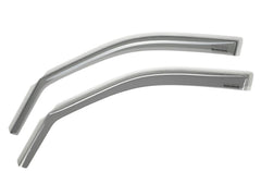 WeatherTech 80061 Dark Smoke Front Side Window Deflectors