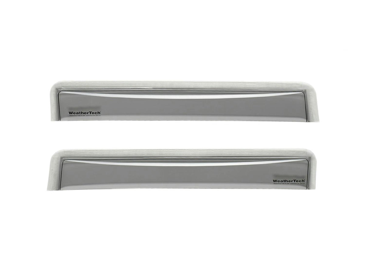 WeatherTech 81962 Dark Smoke Rear Side Window Deflectors