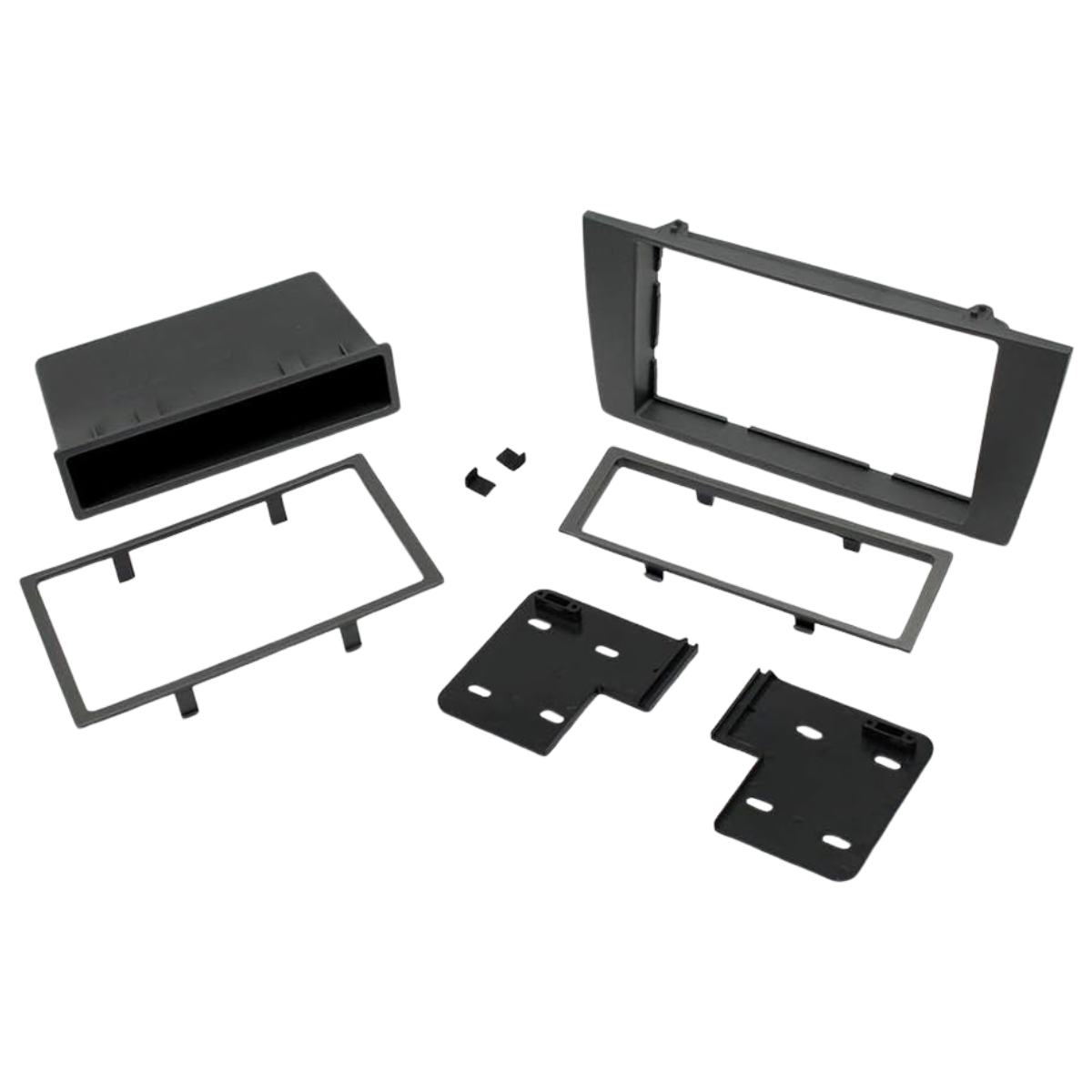 Scosche JR8200SB Custom Fit ISO Double DIN Dash Kit