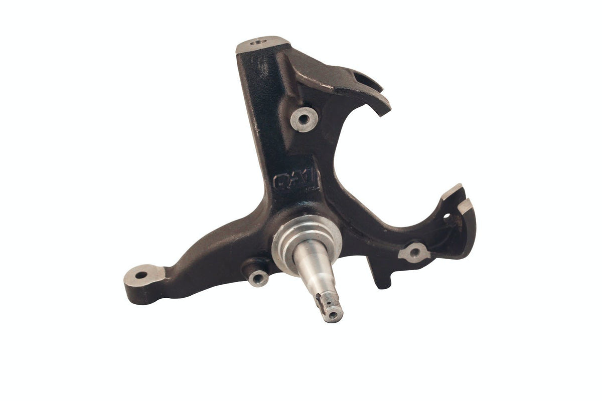 QA1 9056-105 Spindle, Stock Style LH, Cast iron, GM 80-90 B-body and 80-81 F-body