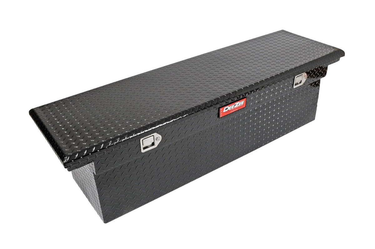 Dee Zee DZ8170DLB Tool Box - Red Crossover - Single Lid Black BT