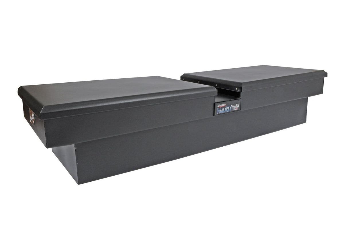 Dee Zee DZ8370SB Tool Box - Hardware Crossover - Double Lid  Black