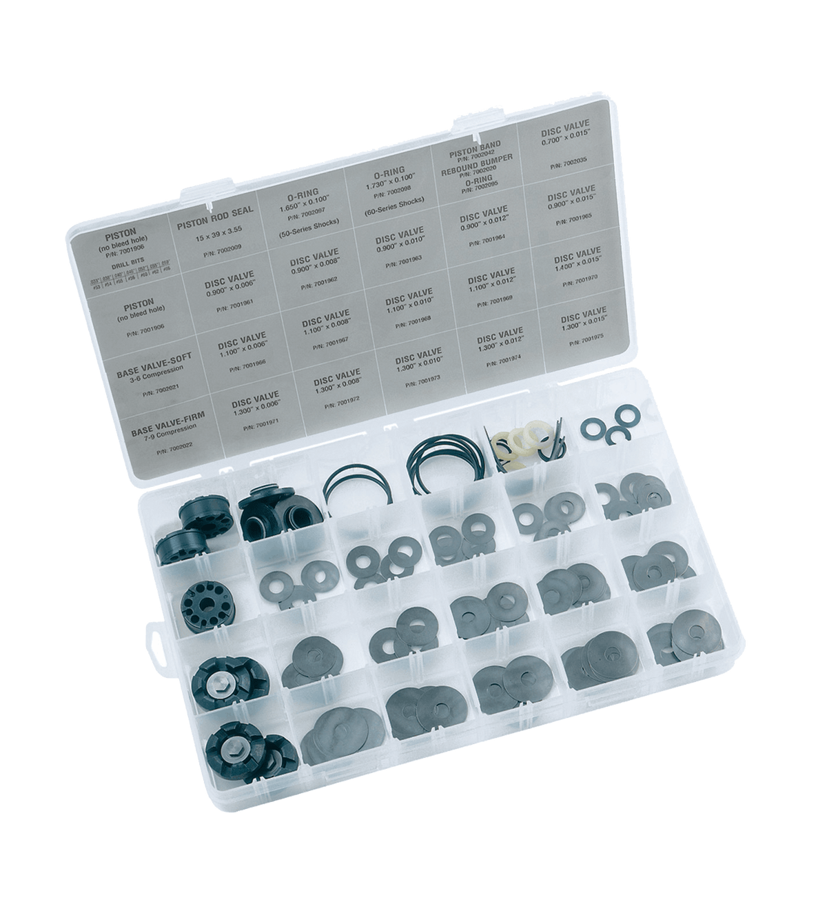 QA1 7855-171 Kit Valve Disc 8-Pk 8 MM Id X 23 MM Od X .152 Tk