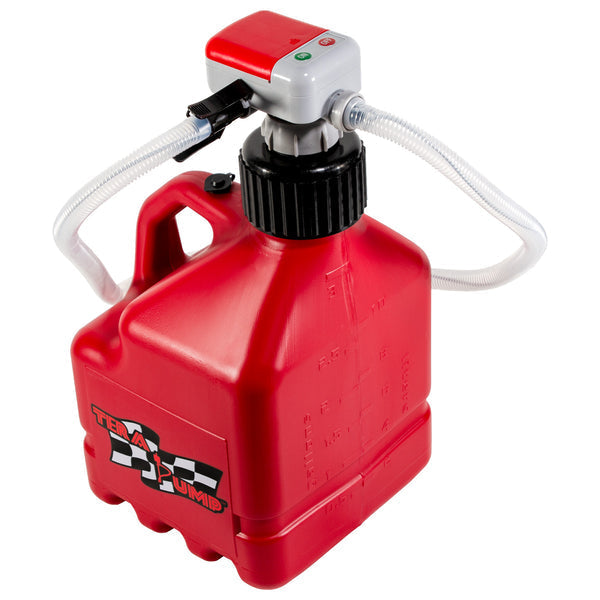 Tera Pump 20157 TRJ3XLR 3 Gallon Racing Jug with Transfer Pump Includes Gas Can