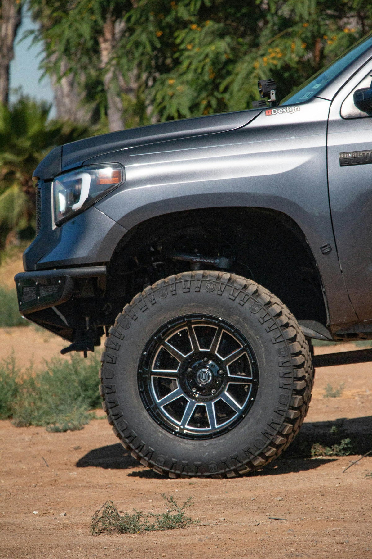 ICON Alloys 6220105545GBMW Recoil Gls Black Mil Win - 20 X 10 / 5 X 150 / -24 mm / 4.5 bs