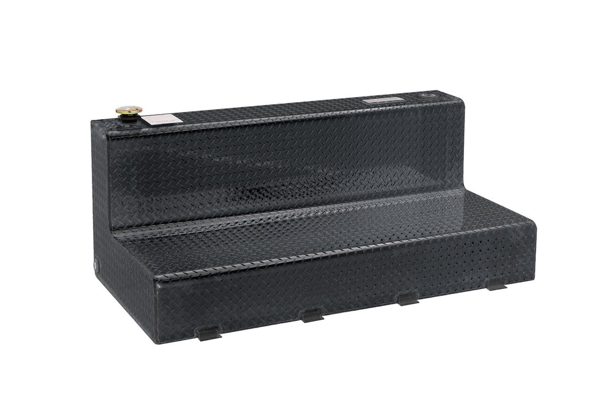 Dee Zee DZ92747B Tanks - L-Shape Black Tread Aluminum