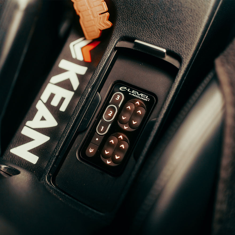 AccuAir Suspension e+ TouchPad Connects to e+ ECU for a hardwired interface AA-3640