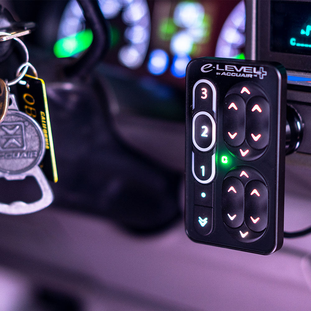 AccuAir Suspension e+ TouchPad Connects to e+ ECU for a hardwired interface AA-3640