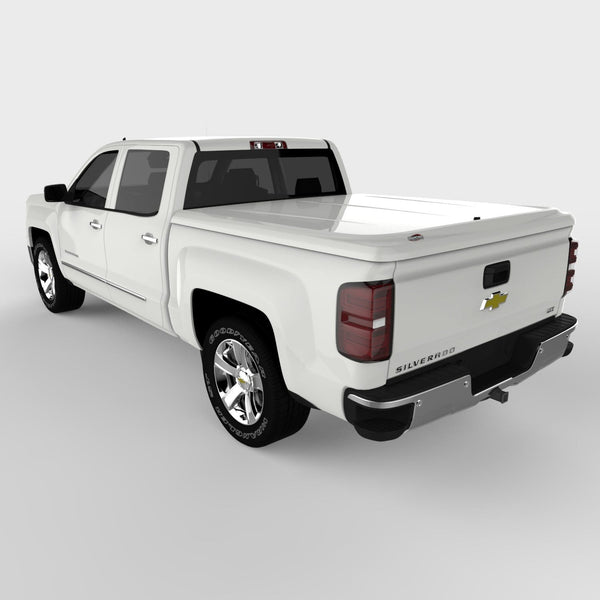 UnderCover UC1116L-50 LUX Tonneau Cover, Summit White