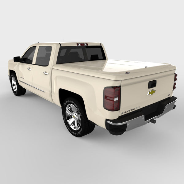 UnderCover UC1116L-98 LUX Tonneau Cover, White Diamond