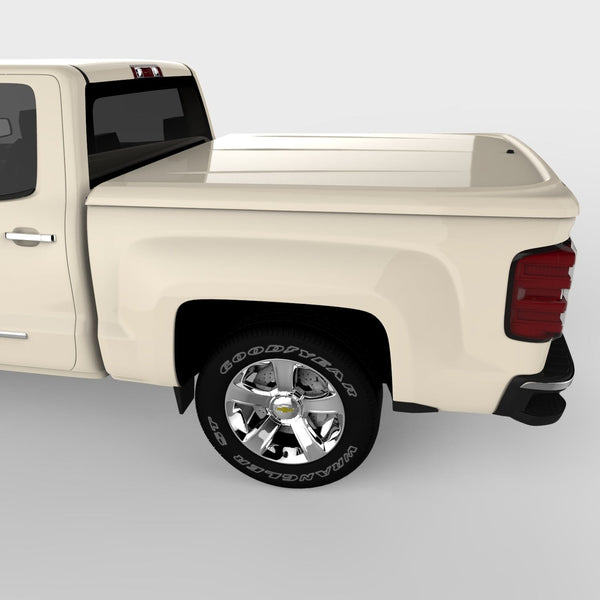 UnderCover UC1116L-98 LUX Tonneau Cover, White Diamond