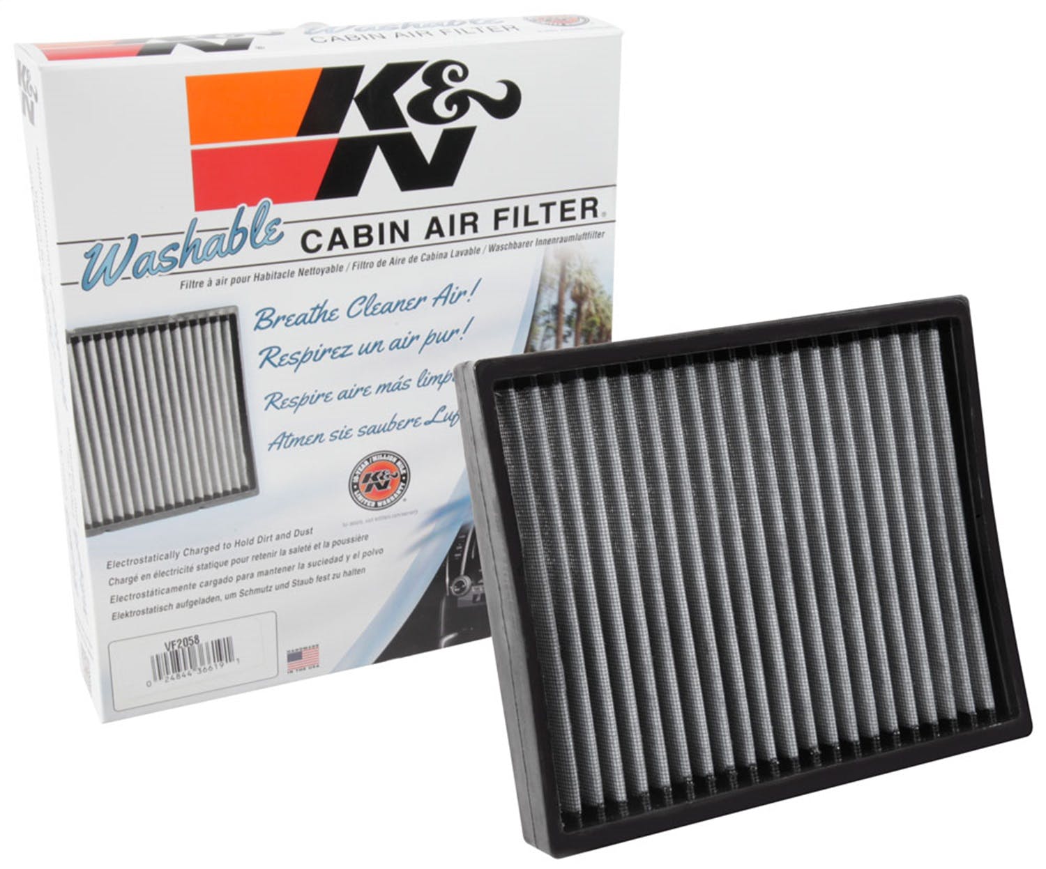 K&N VF2058 Cabin Air Filter