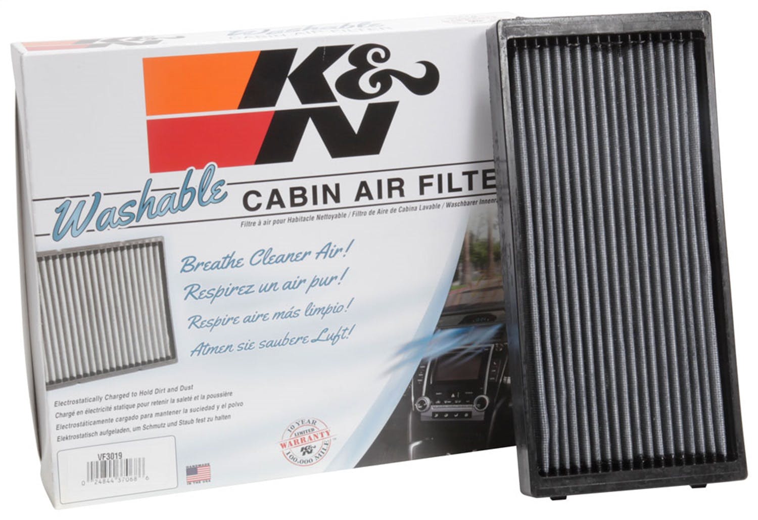 K&N VF3019 Cabin Air Filter