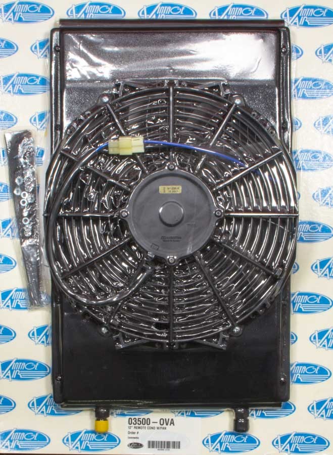 VINTAGE AIR Remote Condenser w/Fan  03500-OVA