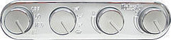VINTAGE AIR Streamline 4 Knob Control Panel 491200-RUA