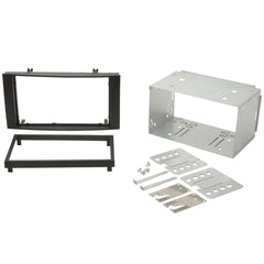 Scosche VW2353DDB Custom Fit ISO Double DIN Dash Kit