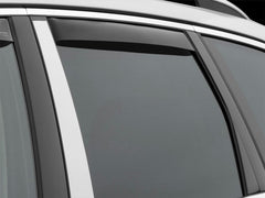 WeatherTech 81578 Rear Side Window Deflectors Dark Smoke