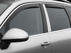 WeatherTech 82578 FrontandRear Side Window Deflectors Dark Smoke